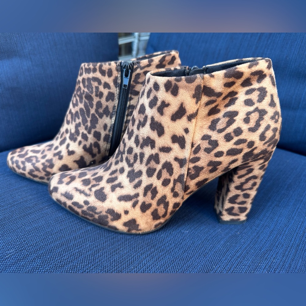 Leopard Print Bootie